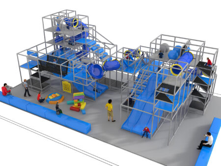 Indoor Playground GPS1321 - 19 ft. H x 52 ft. W x 28 ft.