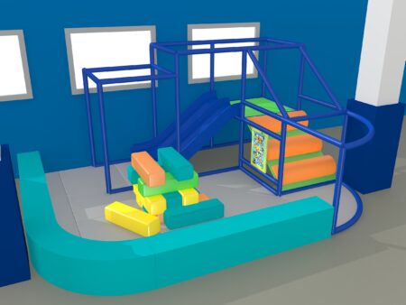 Indoor Playground GPS1329 - 7 ft. H x 12 ft. W x 16 ft.