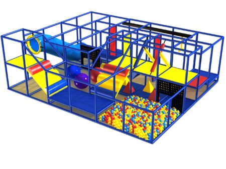 Indoor Playground GPS1235 - 8 ft. H x 20 ft. W x 24 ft.