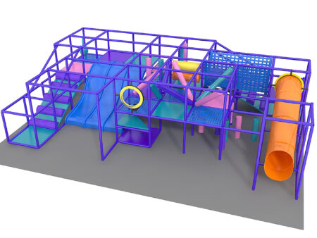 Indoor Playground GPS1317 - 8 ft. H x 20 ft. W x 32 ft.