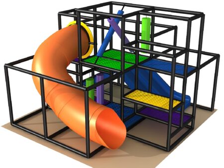 Indoor Playground GPS1339 - 9 ft. H x 12 ft. W x 12 ft.