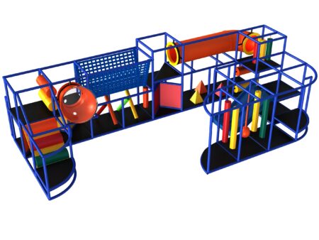Indoor Playground GPS1335 - 9 ft. H x 16 ft. W x 32 ft.