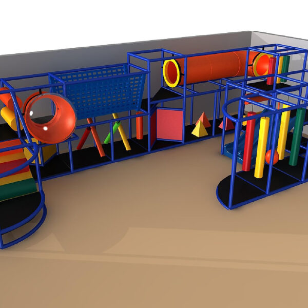Indoor Playground GPS1335 – 9 ft. H x 32 ft. W x 16 ft.