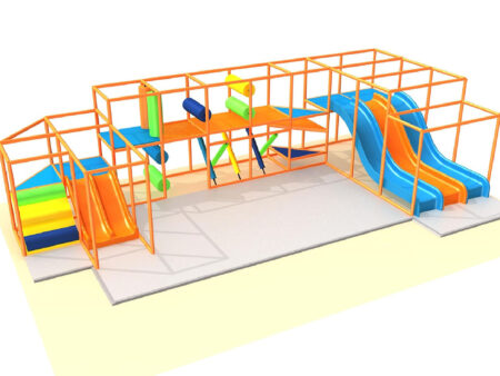 Indoor Playground GPS1337 - 9 ft. H x 36 ft. W x 16 ft.