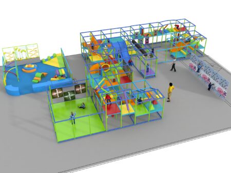 Indoor Playground GPS1262 - 9 ft. H x 44 ft. W x 60 ft.