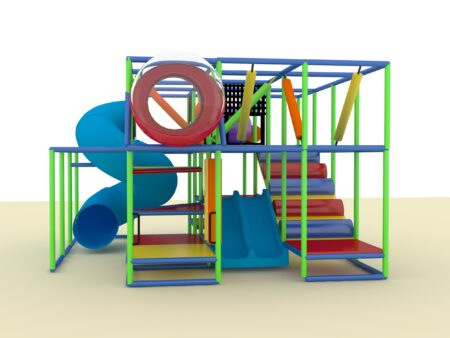 Indoor Playground GPS1367 - 10 ft. H x 16 ft. W x 16 ft.