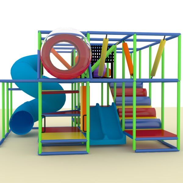 Indoor Playground GPS1367 – 10 ft. H x 16 ft. W x 16 ft.