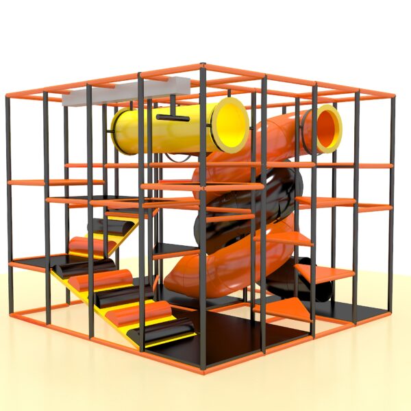 Indoor Playground GPS1360 – 13 ft. H x 16 ft. W x 16 ft.