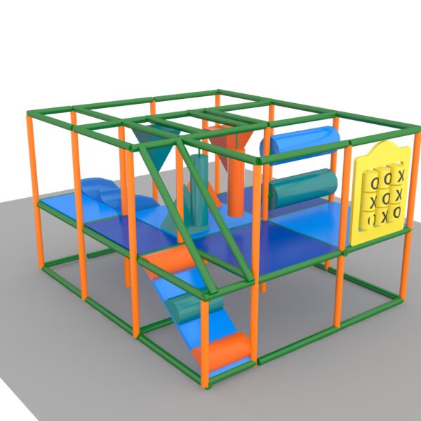 Indoor Playground GPS1350 – 8 ft. H x 12 ft. W x 10 ft.