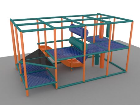 Indoor Playground GPS1351 - 8 ft. H x 16 ft. W x 8 ft.