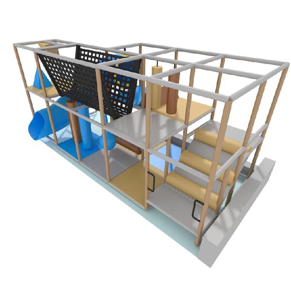 Indoor Playground GPS1271 – 9 ft. H x 20 ft. W x 8 ft.