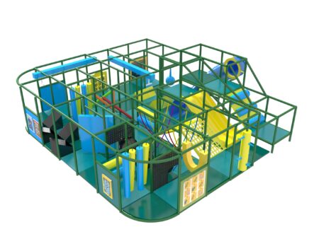 Indoor Playground GPS1361 - 9 ft. H x 28 ft. W x 24 ft.