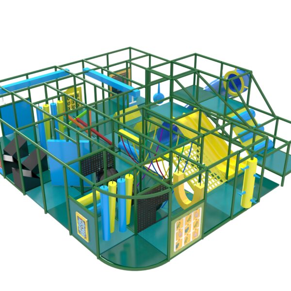Indoor Playground GPS1361 – 9 ft. H x 28 ft. W x 24 ft.